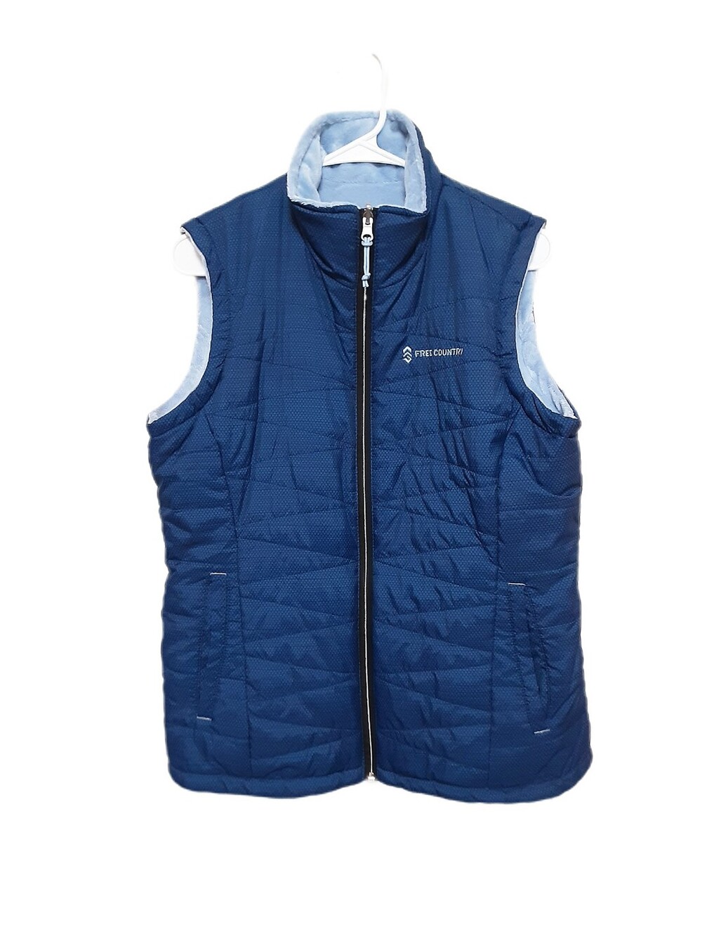 Free Country Zip Up Vest Womens Large